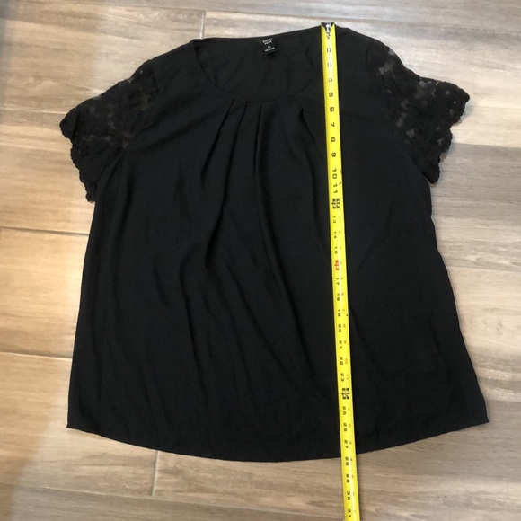 Emery Rose mesh blouse - Picture 5 of 8